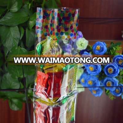 clear cellophane packing bag for christmas gift Opp bag for sweet packing